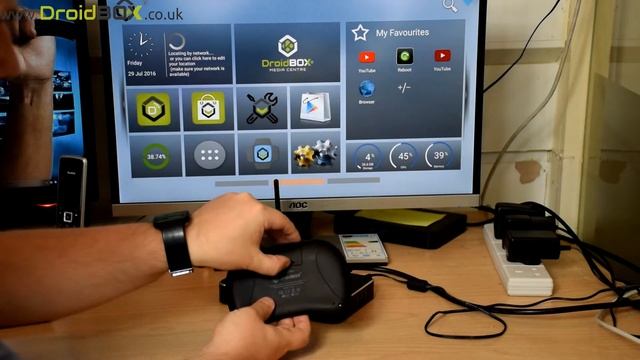 DroidBOX i8+ Wireless Mini Keyboard UnBoxing with demo смотреть онлайн