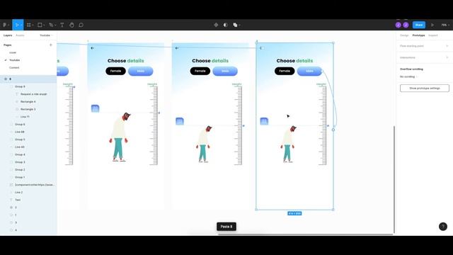 Figma Smart animate - Insurance app iPhone UI (speed art) #figma смотреть онлайн