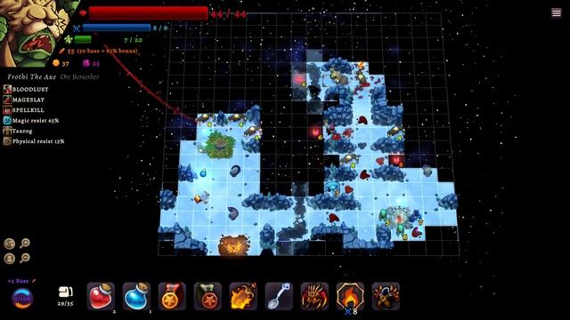 Desktop Dungeons Rewind: 49 Ice And Fury [Berserker]