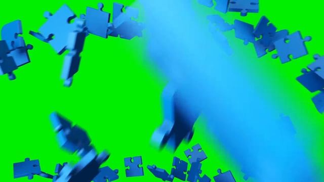 Green Screen Puzzle Explosion Slow Motion HD - Footage PixelBoom смотреть онлайн