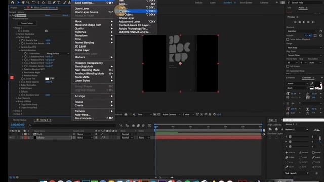 Making a 3D iphone mockup with After Effects and Element 3D (tutorials) смотреть онлайн