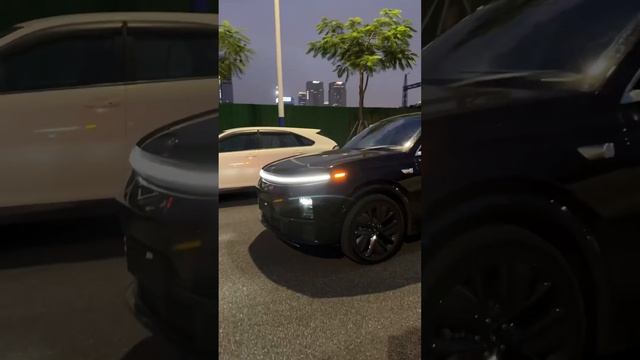 Li L7 Pro черный кузов и черный салон смотреть онлайн