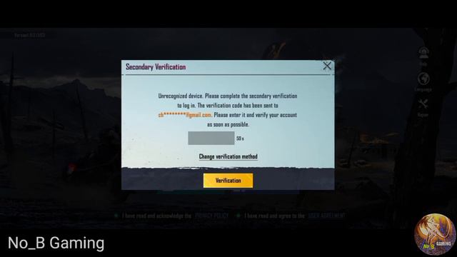 Secondary Verification Code Problem Solved Pubg Mobile//ml problem @No_BGaming смотреть онлайн
