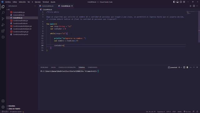 Condicional While ~ Estructuras de Control/Kotlin смотреть онлайн