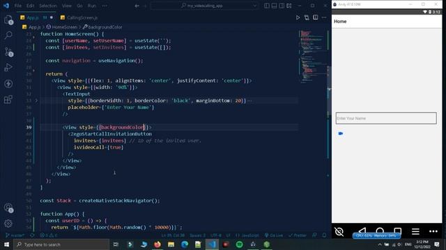Ringing Video Call Add In App React Native | Video Calling App Just In 5 Minutes | React Native смотреть онлайн