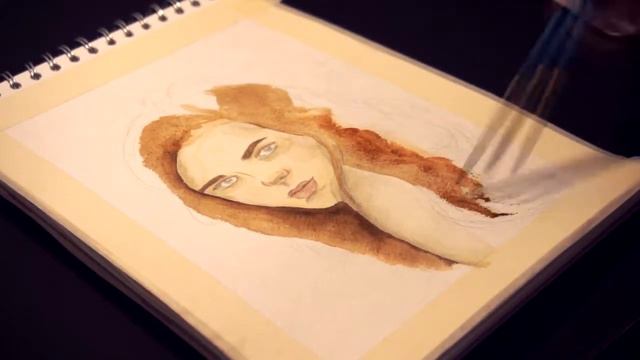 Watercolor speedpaint "Науськивающая сов" смотреть онлайн