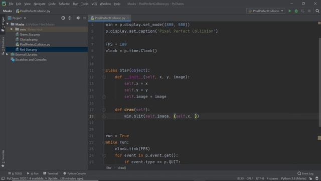 Python Pixel Perfect Collision! - Part 1 | Pygame Masks Tutorial | Just Finished Coding! смотреть онлайн