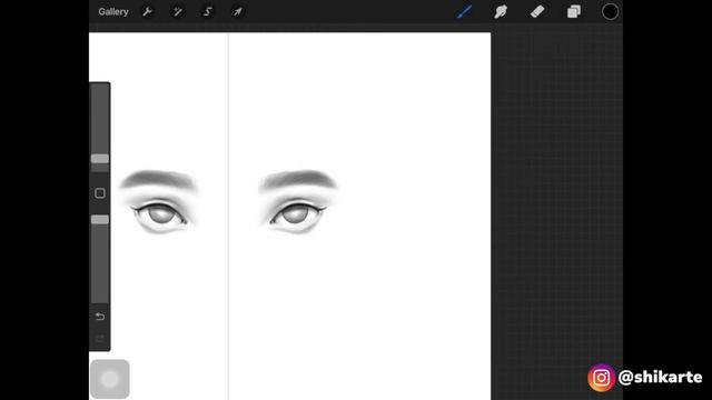 Let's Sketch Eyes, Nose And Lips | Procreate Tutorial ? ? смотреть онлайн
