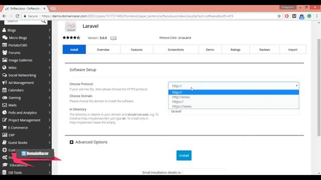 Install Laravel Framework via Softaculous - [cPanel 2 clicks] смотреть онлайн
