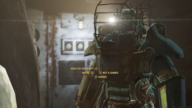 Fallout 4 - The Glowing Sea: Rocky Cave: Virgil Intro (Kellogg, Serum, Get Into Institute) Dialogue смотреть онлайн