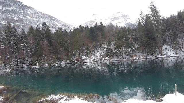 ??ОЗЕРО BLAUSEE | ЩВЕЙЦАРИЯ АЛЬПЫ ЗИМОЙ | РОЖДЕСТВО 2020