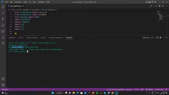 Exploit CVE 2021 24917 (Wps-Hide-Login Wordpress Plugin) by python смотреть онлайн