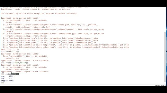 Python Data Analysis with Pandas: 2 Accessing the data from Series смотреть онлайн