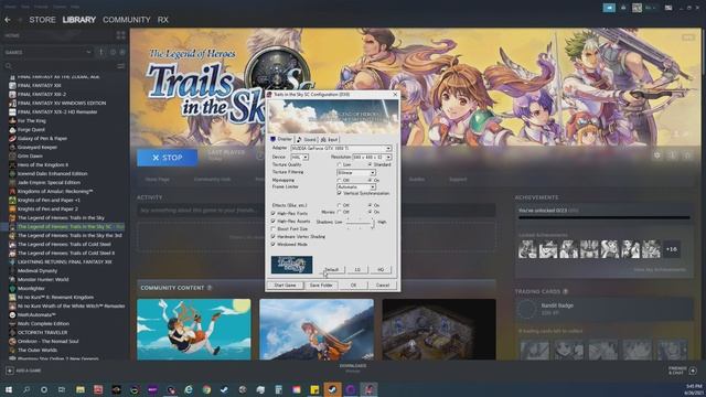 Trails in the Sky SC/the Third Won't Launch смотреть онлайн