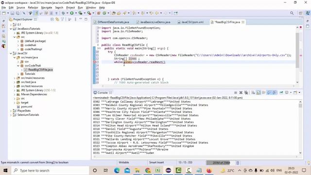 CSV Reader In Java | Open CSV in Java | csv reader read next in Java | open csv library смотреть онлайн