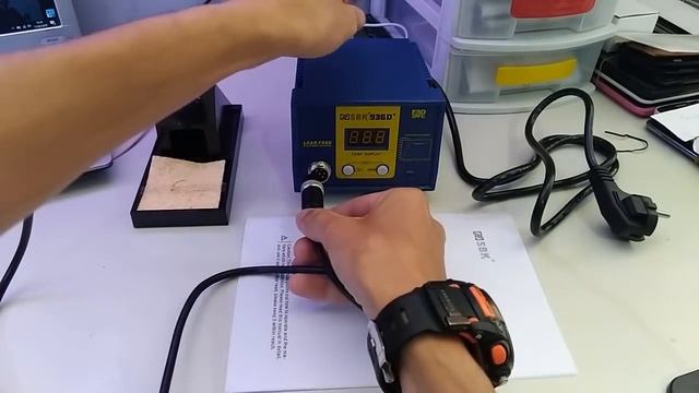 REVIEW - ESTAÇÃO DE SOLDA - (BAKON SBK 936D+) - GEARBEST смотреть онлайн