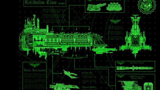 Линкор класса "Воздаяние" | Warhammer 40.000 смотреть онлайн