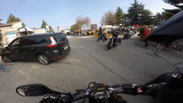 Yamaha MT 03 Tour Motoraduno Madonna Del Ghisallo 2016 смотреть онлайн