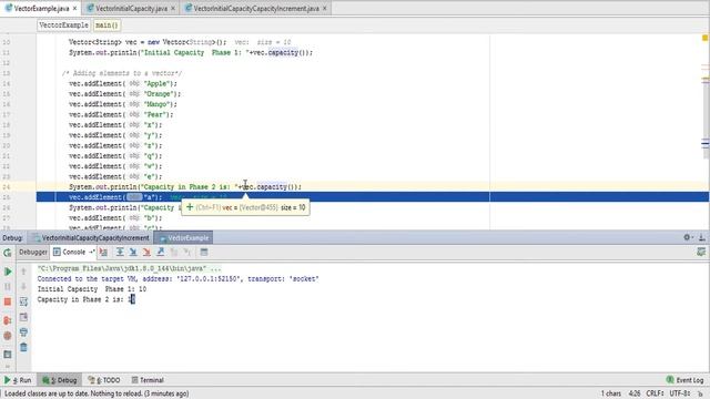 ? Collection Vector in java Tutorial in Debug Style 2020 | Latest | Coding | Basic BEST IN ENGLISH смотреть онлайн