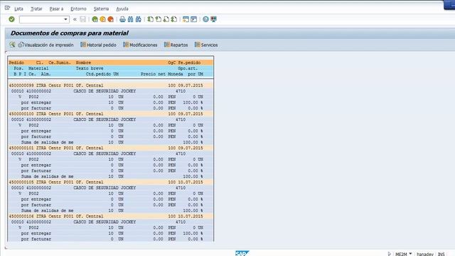 Reportes De Stock SAP MM | MMBE, MB51, MB52, ,MB53, MB5B