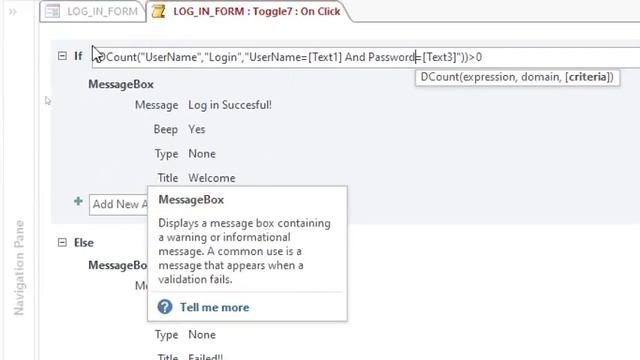 Microsoft Access Project |Create a Login screen using macros Only | No VBA Codes involved! смотреть онлайн