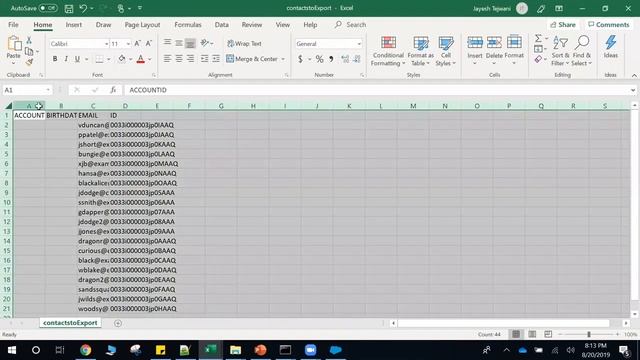 Salesforce Data Loader | Import Relational Data смотреть онлайн