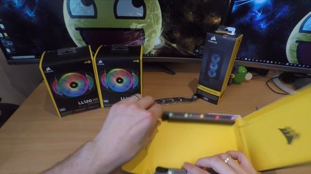 Unboxing: Corsair Commander Pro, RGB Lightstrip and LL120 RGB Fans with thoughts смотреть онлайн
