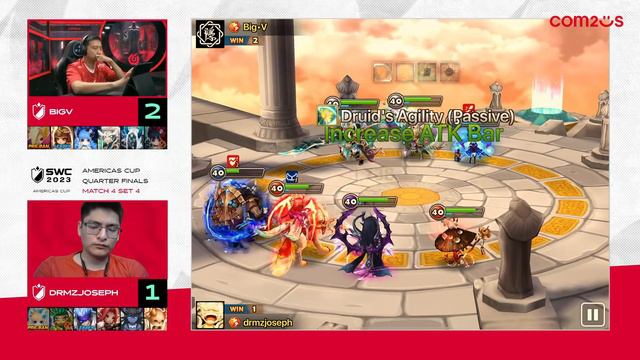 [ENGLISH] SWC2023 AMERICAS CUP | Summoners War смотреть онлайн