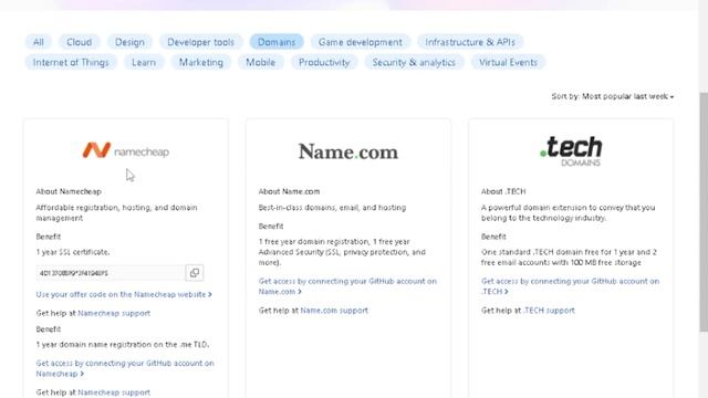 Como conseguir um Dominio de graça!! [Github Education] смотреть онлайн