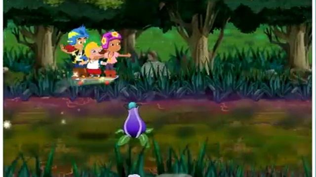 Jake and the Never Land Pirates Skate Escape | Jake and the Pirates Game for kids смотреть онлайн