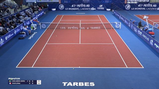 Les Petits As 2023 | Boys International Qualifications 3R | William Johan Kjellberg vs Octave Pujo смотреть онлайн