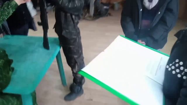 Воскресные занятия казачат КВПК 