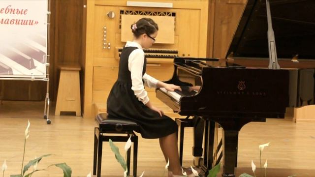 Тучкова Анастасия И.С.Бах ХТК I том Прелюдия и фуга G-moll