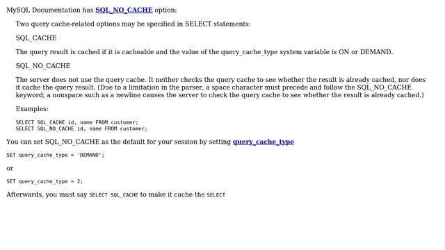 Can I tell MySQL what to cache? (2 Solutions!!) смотреть онлайн