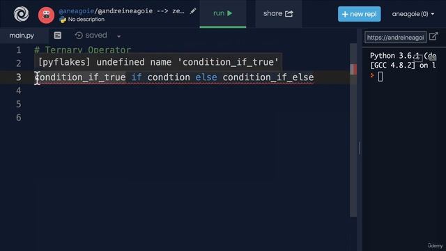 185 The Ternary Operator in Python: A Concise Guide to Condensing Decision-Making смотреть онлайн