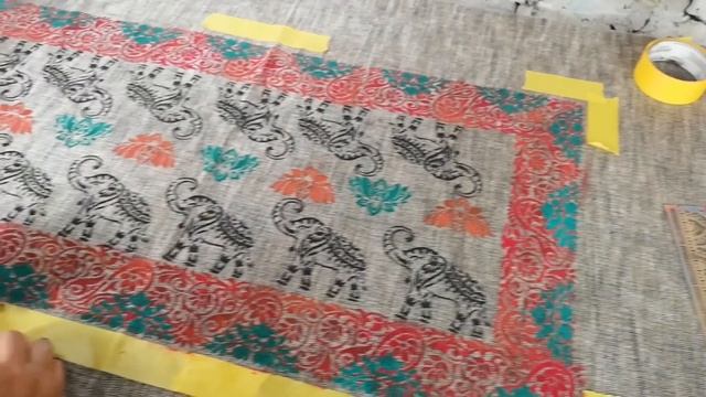 Stencilling Fabric 101 - The Maximalist Challenge смотреть онлайн