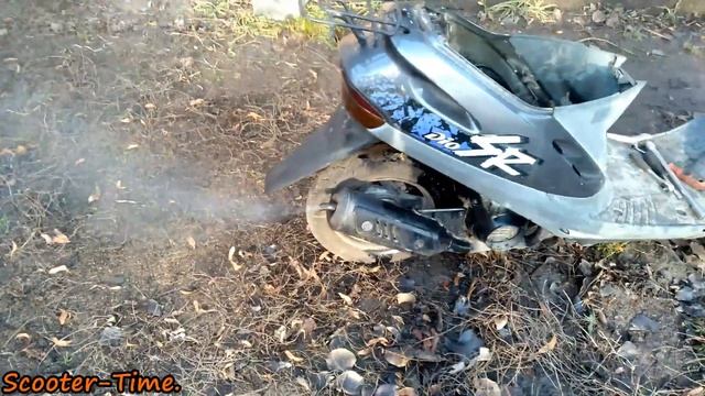 Не заводится Скутер Honda Dio 27/34 Ищем причину. смотреть онлайн