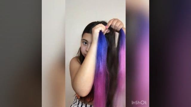 Как заплести канекалон самой себе??? смотреть онлайн