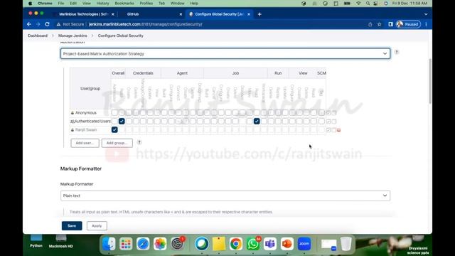 User Management in Jenkins | Create Modify and set user permissions смотреть онлайн