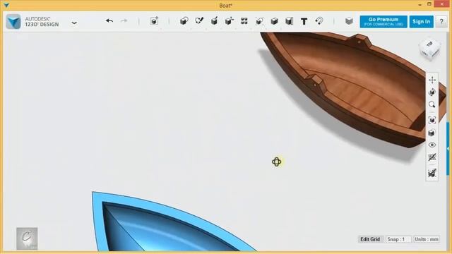 123D Design Tutorial Basics Exercise 2 - Rowboat смотреть онлайн