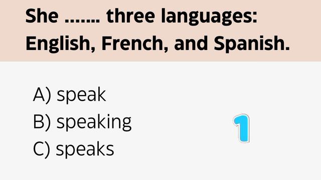 English Grammar Quiz  -  Present Simple Tense.Test Yourself