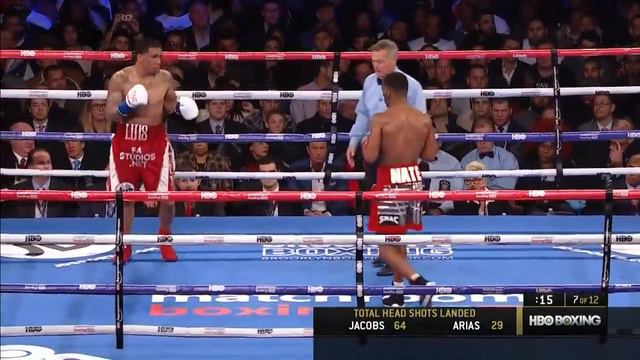 Daniel Jacobs vs. Luis Arias смотреть онлайн
