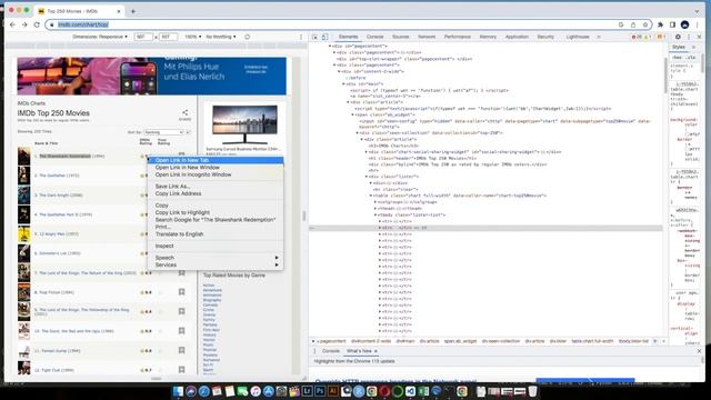 Web scraping movie name with Helium from IMDb website. Python web scraping tutorial. 2023 смотреть онлайн
