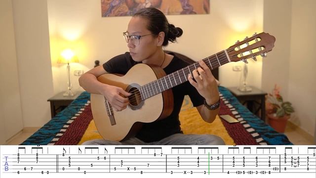 Fly Me To The Moon (Squid Game) on a Guitar смотреть онлайн