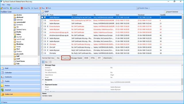 How to Recover Deleted Outlook Data Items | The Easy Method смотреть онлайн