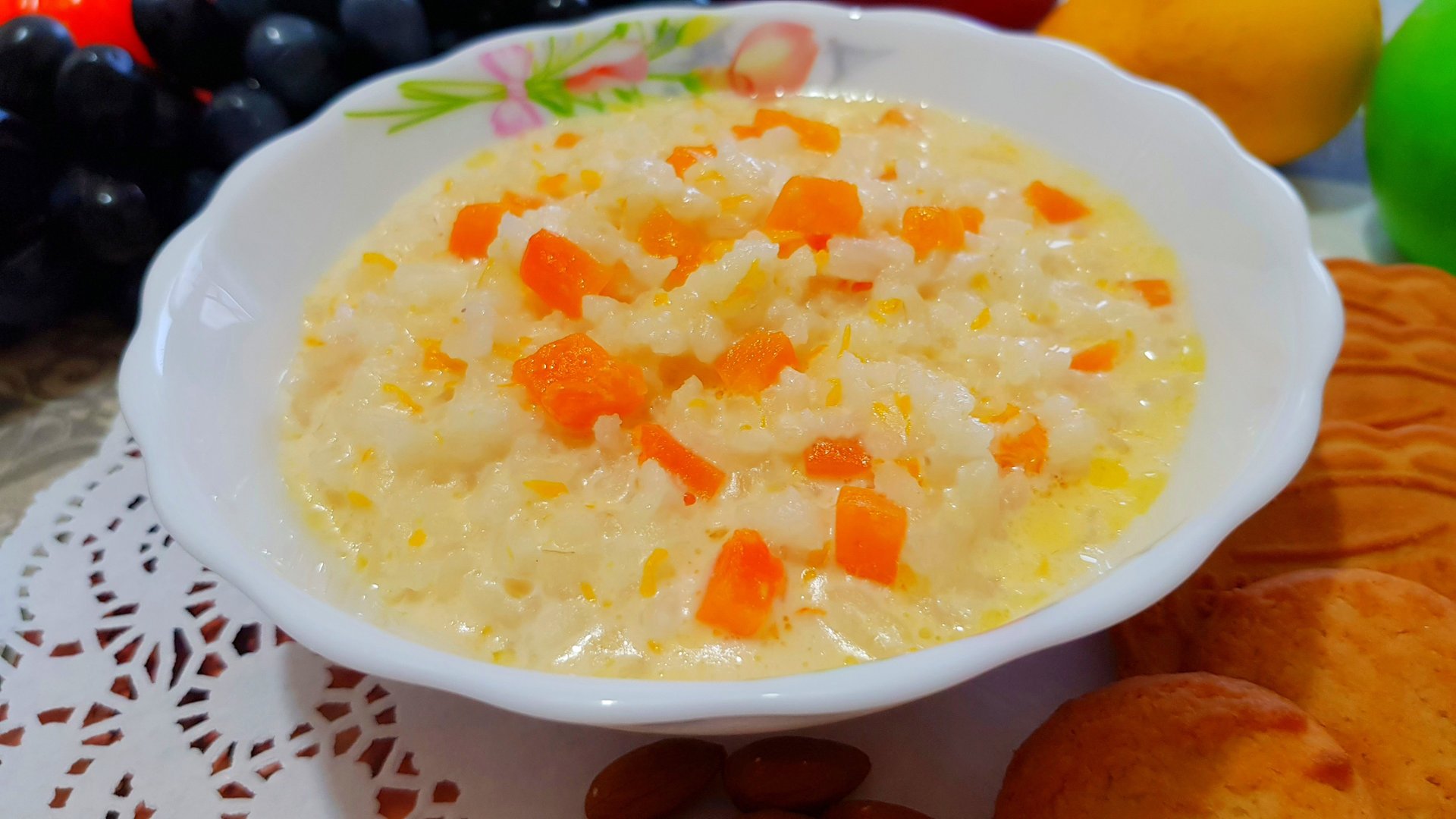 Молочная РИСОВАЯ КАША С ТЫКВОЙ в мультиварке – прекрасный, вкусный и полезный завтрак! смотреть онлайн