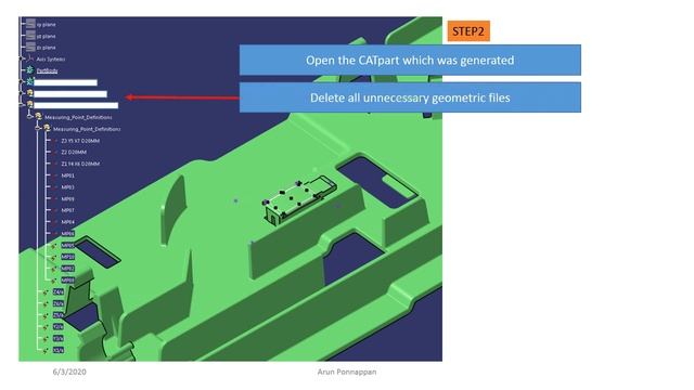 EXPORT POINT CO ORDINATES X,Y,Z FROM CATIA PART TO EXCEL смотреть онлайн