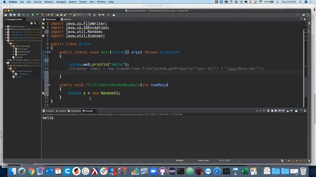 CSC250 10/1/20 Java Writing Files, ArrayLists, and Generics смотреть онлайн
