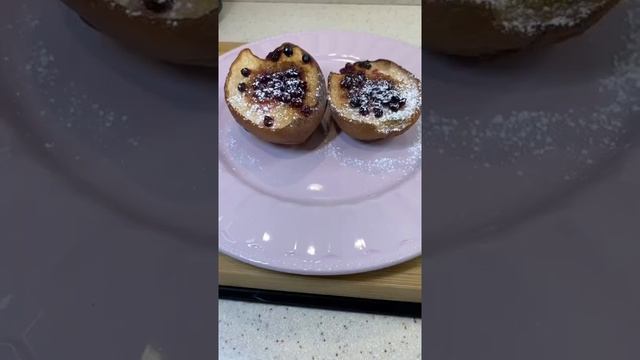 Запеченная айва с брусникой в духовке смотреть онлайн