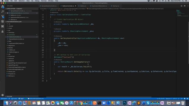 Featured Image Slider - Angular 8 | Asp.Net Core 2.2 - Creating Web API - 1 смотреть онлайн